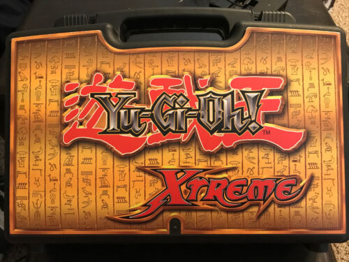 Rare Yu-gi-oh! Xtreme Extreme Storage Case, Lockable Handle, Empty