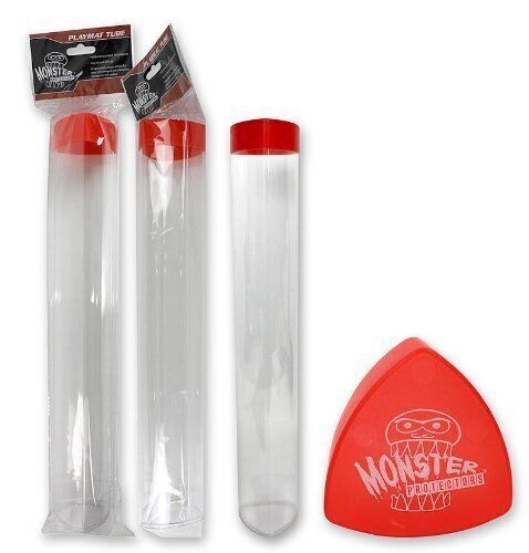 Monster Protectors Playmat Tube, Red